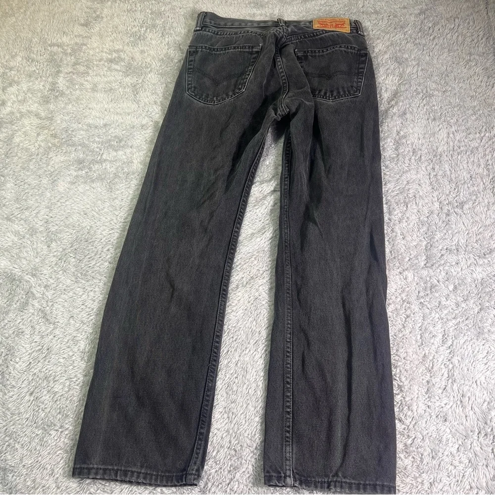 Levi's‎ 505 30x28 faded black Straight Jeans